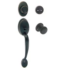 Designers Impressions Oil Rubbed Bronze Entry Handleset With Bedford Door Knob New. Price: $63.24.