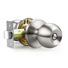 1 Pack Bathroom Door Knob, Knobs Interior Without Keys, Brushed Nickel D... New. Price: $17.29.