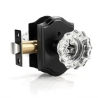 Knobwell Glass Door Knobs Interior, Vintage Privacy Crystal For Bedro. Price: $44.45.