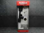 Kwikset San Clemente Black Single Cylinder Low Profile Door Handleset W/smartkey Used. Price: $65.99.