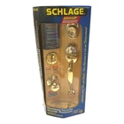 Schlage Ultima Brass Maximum Security Handle Lock Set F360D Deadbolt 4 Key New. Price: $89.14.