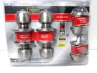 Defiant Brandywine Stainless Steel Keyed Entry Project Pack 32B86D1BD - Open. Price: $39.95.