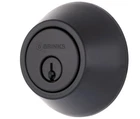 Brinks Transitional Single Cylinder Deadbolt Matte Black E2401-122 Open. Price: $14.50.