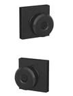 Schlage F51A Bwe 622 Bowery Door Knob With Collins Trim, Keyed Entry Lock Open. Price: $19.99.