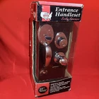 Vintage Lsda Entrance Handleset 40EA 26K Bright Chrome Adj 3/8" - 3/4" Used. Price: $100.00.
