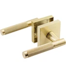 P+d Architectural Hardware Premium Polished Satin Brass Door Handles Open. Price: $38.25.