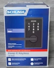 Brand New Schlage FE695 Cen 622 Lat Keyless Touchscreen Door Lock Matte Black. Price: $119.00.