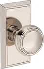 Baldwin Reserve Bremerton Passage Door Knob Set Polished Nickel Ps.bre.hfr Open. Price: $74.90.