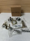 Baldwin SC.TRD.260.6L.DS.CKY.KD Traditional Roundsingle Cylinder Polished Chrome New. Price: $89.00.