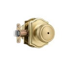 Ncsen Satin Brass Door Knobs With Camelot Trim,gold Interior 1, New. Price: $20.99.