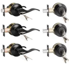 Knobwell 3 Pack Exterior Door Lock Set With Deadbolt Front Entry Lever L... New. Price: $157.43.