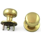 Marks 22AC Ornamental Iron Gate Door Mortise Int/ext Solid Brass Knob/rose Kit New. Price: $39.99.