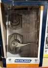 Schlage Accent Satin Nickel Deadbolt Keyed Entry Door Combo Pack Camelot Trim Open. Price: $39.95.