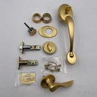Design House Coventry Door Handleset Deadbolt Satin Gold 728915 Used. Price: $19.95.