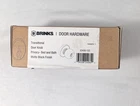 New Unopened Brinks Privacy Door Knob Matte Black Bed Bath Lockset E2435-122. Price: $22.99.