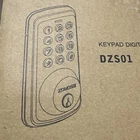 Zomoss Keypad Digital Deadbolt DZS01 Stainless Steel Black New Open Box. Price: $29.99.