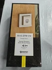 Baldwin Prestige Satin Nickel Keyed Deadbolt With Smartkey Security *new*. Price: $34.95.
