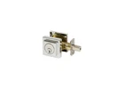 Delaney 355006 Single Cylinder Keyed Deadbolt - Chrome New. Price: $47.65.