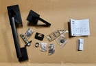 Kwikset San Clemente Halifax Exterior Door Handle Only Matte Black New Open. Price: $66.45.