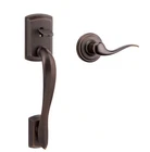 Kwikset 98150-001 Avalon Venetian Bronze Handle W/tustin Door New. Price: $69.69.