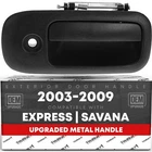 Rear Passenger Hinged Door Handle For Express, Savana - Black Passenge... New. Price: $58.99.