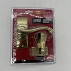 Larson Georgian Brass Lever Storm Door Latch CH3010701 New. Price: $40.50.
