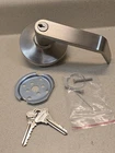 Copper Creek AL9050-SS Avery Lever Exterior Trim Exit Storeroom, Satin Stainless Open. Price: $50.00.