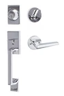 Sure-loc KN507-R-BS-RD Koln Sectional Single Cylinder Keyed Entry New. Price: $229.49.