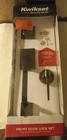 Kwikset Amador Entry Handleset Hollis Lever Matte Black Deadbolt 96870-165 New Open. Price: $34.99.
