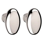 Baldwin Estate 5025 Knob Pair X Less Rose 055 Mr Polished Nickel Open. Price: $99.99.