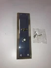 Baldwin Escutcheon Half Door Trim Polished Chrome/brass 6792-063-KT Turn Knob Open. Price: $79.99.