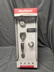 Kwikset Smartkey Front Door Lock Satin Nickel Dakota New. Price: $79.00.