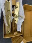 Griggs Left Handed Solid Brass Door Handleset - Satin Open. Price: $312.99.