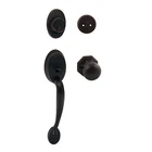 Designers Impressions Oil Rubbed Bronze Entry Handleset With Stanton Door Knob New. Price: $59.94.