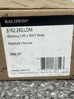 Baldwin 5162260LDM 5162.LDM Single Left Dummy Lever With R017 Rose And Concealed New. Price: $89.00.