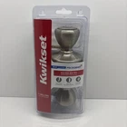 Kwikset 400T 15 Cp Keyed Entry Lockset Satin Nickel Microban 94002-820 New. Price: $14.99.