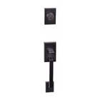 Dark Bronze Tiburon Front Door Entry Handleset New. Price: $119.62.