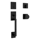 San Clemente Single Cylinder Low Profile Door Handleset W/square Pismo Knob Feat New. Price: $189.28.
