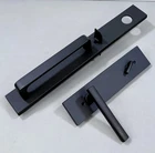 Emtek 4819US19 Lausanne Single Cylinder Keyed Entry Handleset Lh - Flat Black Open. Price: $375.76.