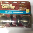 Kwikset 300P 15 Cp Bbpkg Satin Nickel Bed And Bath New. Price: $12.99.