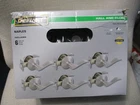 Defiant Naples Satin Nickel Passage Hall Closet Door Handle Contractor 6-PACK Open. Price: $44.99.