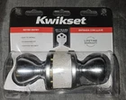Kwikset Keyed Entry Door Knob 400T 26D Cp Code K6 Bbpkg New. Price: $16.00.