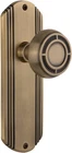 Nostalgic Warehouse Deco Plate With Mission Knob, Passage - 2.375", Antique Bras New. Price: $412.29.