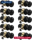 Probrico 10 Pack Round Privacy Door Knob(thumb Turn Lock On The Inside), Keyless New. Price: $100.99.