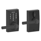 Schlage Residential FE695 CEN622BRW Electronic Lock,lever,black Powder Coat 457G New. Price: $314.61.