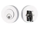 Emtek Modern Disc Single Cylinder Keyed Entry Deadbolt 8423US26 New. Price: $49.99.