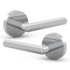 Mega Ronn Dummy Lever Door Set For 2 Pack, Polished Chrome New. Price: $69.99.