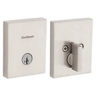 Kwikset San Clemente Satin Nickel Single Cylinder Deadbolt W/ Smartkey Security New. Price: $24.95.