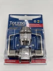 *new* Toledo Segovia Single Cylinder Satin Nickel Combo Set (V1500SEUS15). Price: $19.95.