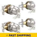 Knobonly Keyed Entry Door & Deadbolt Set Satin Nickel New. Price: $75.99.